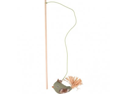 Фото - Flamingo Natura Delight Bird игрушка для кошек удочка дразнилка с кошачьей мятой ПТИЦА игрушки Flamingo Natura Delight Bird игрушка для кошек удочка дразнилка с кошачьей мятой ПТИЦА