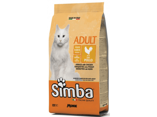 Фото - Simba Cat Adult Chicken сухий повнораціонний корм для котів КУРКА сухий корм Simba Cat Adult Chicken сухий повнораціонний корм для котів КУРКА