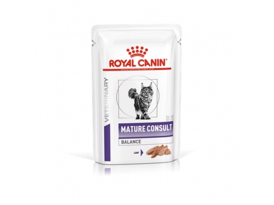 Фото - ветеринарні корми Royal Canin MATURE CONSULT BALANCE вологий корм для котів та кішок старше 7 років