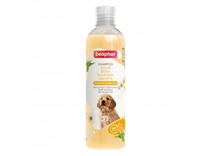 Фото - повседневная косметика Beaphar Puppies Shampoo Camomile & Aloe vera шампунь для щенков с алоэ вера и ромашкой