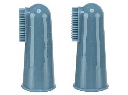 Фото - Trixie FINGER TOOTHBRUSH набор зубных щеток на палец для собак и кошек, силикон для зубов и пасти Trixie FINGER TOOTHBRUSH набор зубных щеток на палец для собак и кошек, силикон