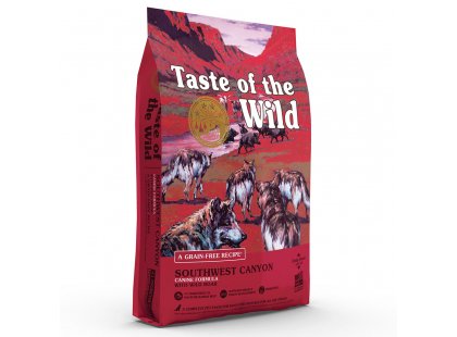Фото - Taste of the Wild SOUTHWEST CANYON CANINE - корм для собак з м'ясом дикого кабана сухий корм Taste of the Wild SOUTHWEST CANYON CANINE - корм для собак з м'ясом дикого кабана
