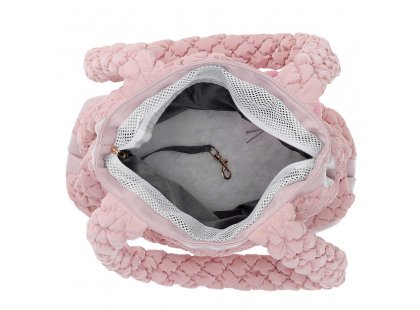 Фото 5 -  переноски, сумки, рюкзаки Misoko&Co (Мисоко и Ко) Дорожная сумка для собак 4018, розовый