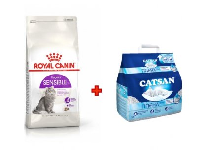 Фото - сухой корм Royal Canin SENSIBLE 33 (ЧУВСТВИТЕЛЬНОЕ ПИЩЕВАРЕНИЕ) корм для кошек от 1 года