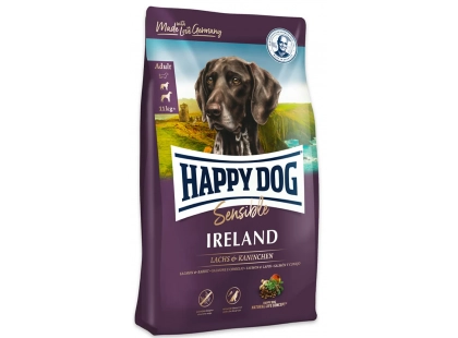 Фото - Happy Dog SENSIBLE IRELAND ADULT корм для средних и крупных пород собак с чувствительным пищеварением и проблемами кожи ЛОСОСЬ и КРОЛИК сухой корм Happy Dog SENSIBLE IRELAND ADULT корм для средних и крупных пород собак с чувствительным пищеварением и проблемами кожи ЛОСОСЬ и КРОЛИК