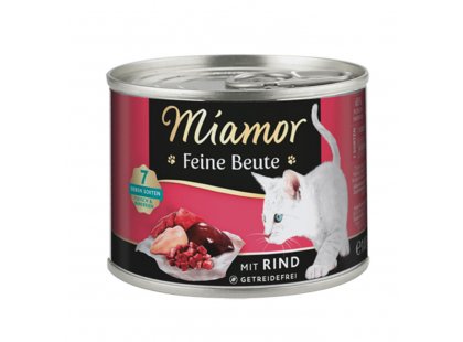 Фото - Miamor Feine Beute mit Rind беззерновой влажный корм для кошек ГОВЯДИНА влажный корм (консервы) Miamor Feine Beute mit Rind беззерновой влажный корм для кошек ГОВЯДИНА
