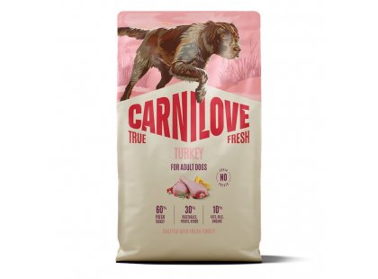 Фото - Carnilove True Fresh Turkey сухий беззерновий корм для собак ІНДИЧКА сухий корм Carnilove True Fresh Turkey сухий беззерновий корм для собак ІНДИЧКА