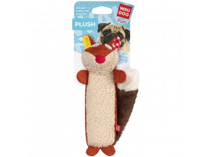 Фото 4 -  іграшки Collar WAUDOG Fun Plush іграшка для собак із пищалкою ЛИСИЦЯ
