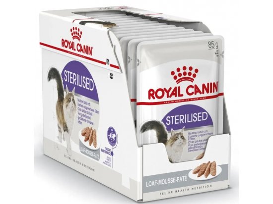 Фото - влажный корм (консервы) Royal Canin STERILISED in LOAF консервированный корм для стерилизованных кошек