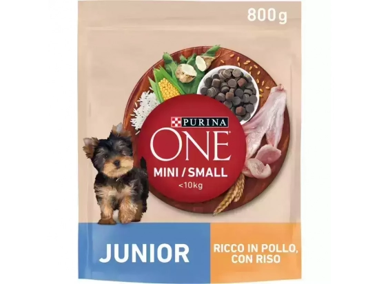 Фото - Purina One (Пурина Ван) Mini/Small Junior корм для щенков малых пород КУРИЦА сухой корм Purina One (Пурина Ван) Mini/Small Junior корм для щенков малых пород КУРИЦА