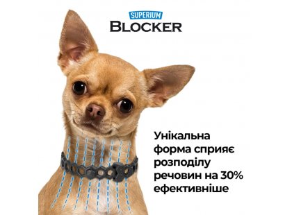 Фото 6 -  от блох и клещей Superium Блокер противопаразитарный ошейник для кошек и собак