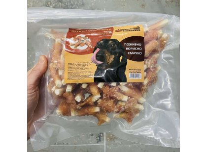 Фото 2 -  ласощі Селянські Смаколики Ласощі для собак ПАЛИЧКИ з КУРКОЮ та СИРОМ