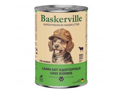 Фото - Baskerville (Баскервиль) БАРАНИНА с картошкой и тыквой - консервы для собак влажный корм (консервы) Baskerville (Баскервиль) БАРАНИНА с картошкой и тыквой - консервы для собак