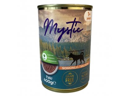 Фото - Mystic Dog Salmon Pate влажный корм для собак, паштет ЛОСОСЬ влажный корм (консервы) Mystic Dog Salmon Pate влажный корм для собак, паштет ЛОСОСЬ