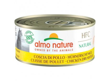 Фото - Almo Nature HFC Natural Chicken Drumstick вологий корм для котів КУРЯЧА ГОМІЛКА вологий корм (консерви) Almo Nature HFC Natural Chicken Drumstick вологий корм для котів КУРЯЧА ГОМІЛКА