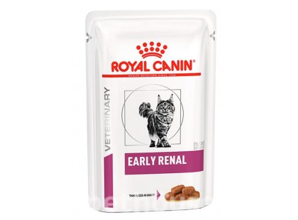 Фото - ветеринарные корма Royal Canin EARLY RENAL FELINE полнорационный влажный корм для кошек при ранней стадии почечной недостаточности