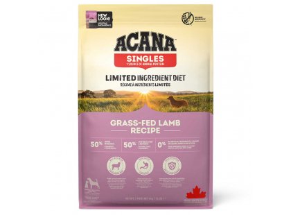 Фото - сухой корм Acana Grass-Fed Lamb корм для собак всех пород на всех стадиях жизни ЯГНЕНОК