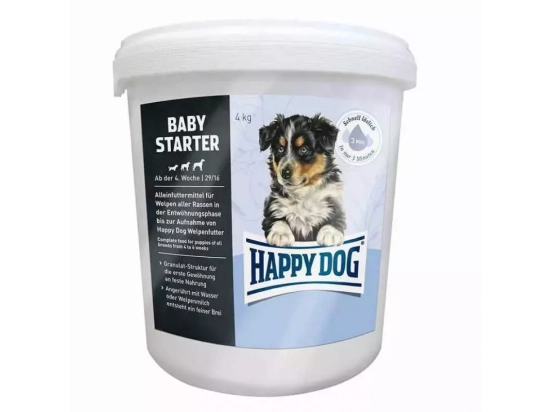 Фото - сухой корм Happy Dog (Хэппи Дог) BABY STARTER (БЕЙБИ СТАРТЕР) первый твердый корм для щенков