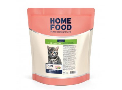 Фото 2 -  сухой корм Home Food (Хоум Фуд) Kitten Fresh Chicken полнорационный корм для котят КУРИЦА