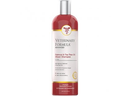 Фото - Veterinary Formula Oatmeal & Tea Tree Oil Shampoo УВЛАЖНЯЮЩИЙ шампунь для собак, АНТИБАКТЕРИАЛЬНЫЙ лечебная косметика Veterinary Formula Oatmeal & Tea Tree Oil Shampoo УВЛАЖНЯЮЩИЙ шампунь для собак, АНТИБАКТЕРИАЛЬНЫЙ