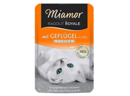 Фото - Miamor Ragout Royale Kitten Geflügel беззерновой влажный корм для котят влажный корм (консервы) Miamor Ragout Royale Kitten Geflügel беззерновой влажный корм для котят