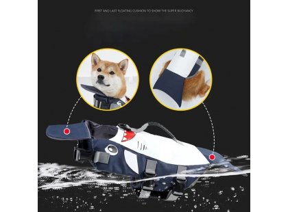 Фото 5 -  рятувальні жилети Fovis Wan Talk Cartoon Style Reflective Life Jacket рятувальний жилет для собак