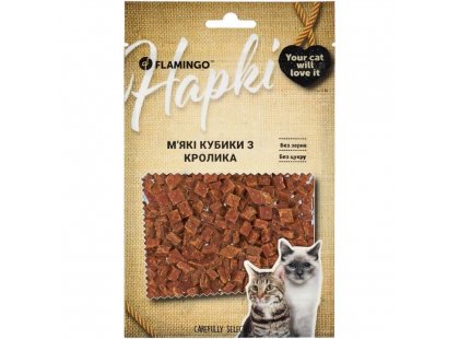 Фото - Flamingo Лакомство для кошек МЯГКИЕ КУБИКИ ИЗ КРОЛИКА лакомства Flamingo Лакомство для кошек МЯГКИЕ КУБИКИ ИЗ КРОЛИКА