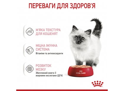 Фото - вологий корм (консерви) Royal Canin KITTEN LOAF вологий корм для кошенят віком 4-12 місяців