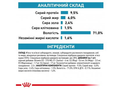 Фото - ветеринарні корми Royal Canin SENSITIVITY CONTROL with CHICKEN лікувальний вологий корм для собак при харчовій алергії