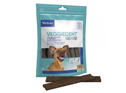 Фото - Virbac Veggiedent ласощі для догляду за ротовою порожниною собак ласощі Virbac Veggiedent ласощі для догляду за ротовою порожниною собак