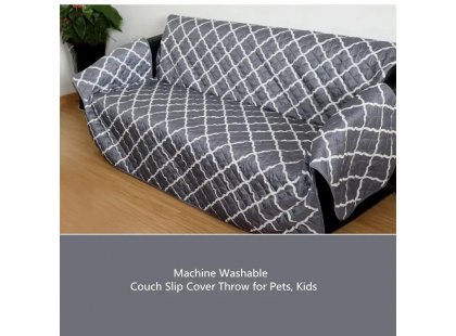 Фото 3 -  лежаки, матраси, килимки та будиночки Senful Modern Sofa Cover водонепроникний чохол на диван, сіро-блакитний