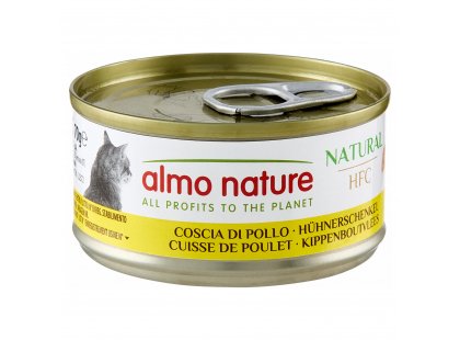 Фото - Almo Nature HFC Natural Chicken Drumstick  влажный корм для кошек КУРИНАЯ ГОЛЕНЬ влажный корм (консервы) Almo Nature HFC Natural Chicken Drumstick  влажный корм для кошек КУРИНАЯ ГОЛЕНЬ