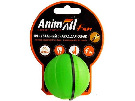 Фото - AnimAll Fun тренувальний м'яч для собак, зелений іграшки AnimAll Fun тренувальний м'яч для собак, зелений