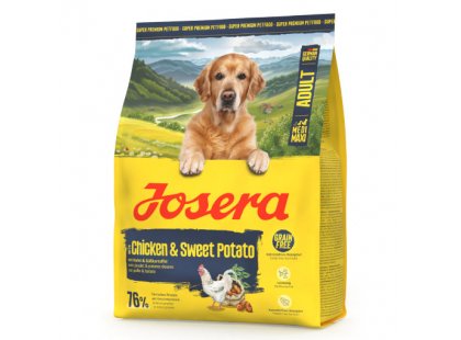 Фото 4 -  сухий корм Josera Medium & Maxi (Nature Energetic) сухий беззерновий корм для активних собак середніх і великих порід КУРКА і БАТАТ