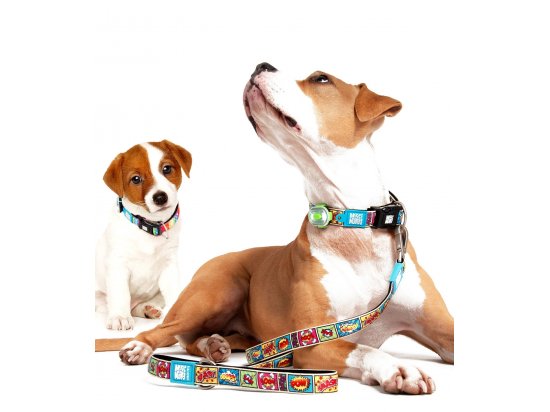 Фото - амуніція Max & Molly Urban Pets Smart ID Collar нашийник для собак з QR-кодом Comic