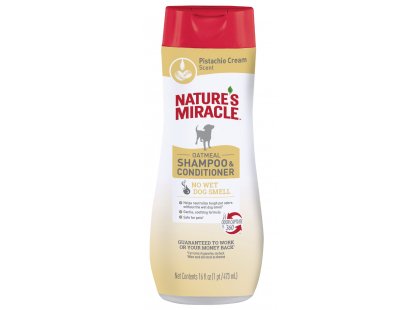 Фото - Natures Miracle OATMILK & ALOE шампунь-кондиционер для собак с ароматом овсяного молока и фисташки повседневная косметика Natures Miracle OATMILK & ALOE шампунь-кондиционер для собак с ароматом овсяного молока и фисташки