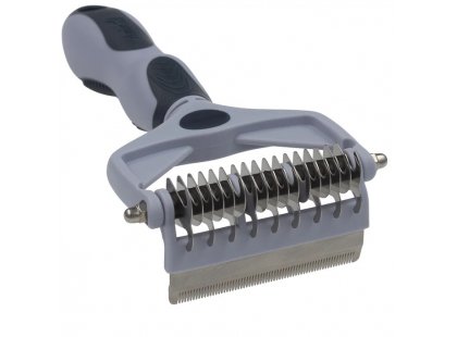 Фото 6 -  фурминаторы, пуходерки AnimAll 2 в 1 колтунорез и дешеддер для собак