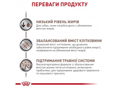 Фото 6 -  ветеринарні корми Royal Canin GASTROINTESTINAL LOW FAT LF22 (ГАСТРО ІНТЕСТИНАЛ ЛОУ ФЕТ) сухий лікувальний корм