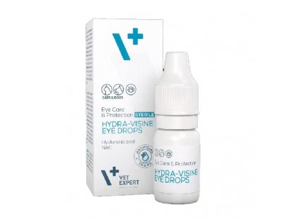 Фото - VetExpert (ВетЭксперт) Hydra-visine Eye Drops капли для ежедневного увлажнения глаз собак и кошек для глаз VetExpert (ВетЭксперт) Hydra-visine Eye Drops капли для ежедневного увлажнения глаз собак и кошек