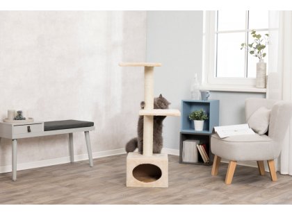 Фото 2 -  дряпалки, з будиночками Trixie Badalona Дряпалка будиночок для котів