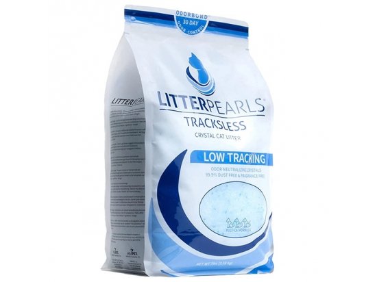 Фото - наполнители Litter Pearls ТРАКЛЕС (TrackLess) кварцевый наполнитель для кошачьих туалетов