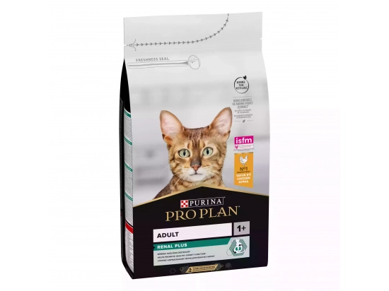 Фото - сухий корм Purina Pro Plan (Пуріна Про План) Adult Renal Plus Chicken сухий корм для кішок КУРКА