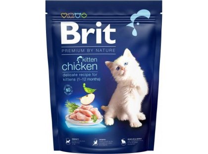 Фото - сухий корм Brit Premium Kitten Chicken сухий корм для кошенят КУРКА