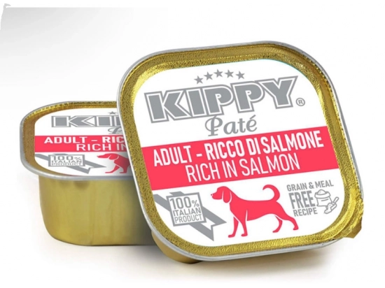 Фото - влажный корм (консервы) Kippy (Киппи) PATE SALMON консервы для собак (ЛОСОСЬ), паштет