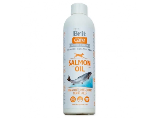 Фото - харчові добавки Brit Care Dog Salmon Oil масло лосося для собаки