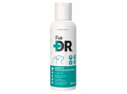 Фото - Dr.Pets (Доктор Петс) Противопаразитарный шампунь для собак и кошек от блох и клещей Dr.Pets (Доктор Петс) Противопаразитарный шампунь для собак и кошек
