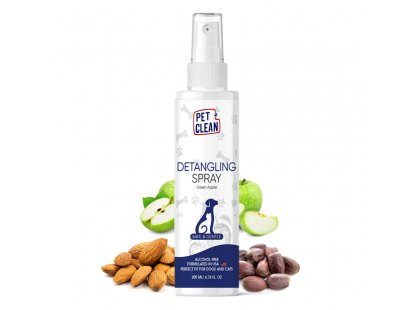 Фото - Pet Clean Detangling Spray спрей кондиционер для распутывания колтунов у собак и котов повседневная косметика Pet Clean Detangling Spray спрей кондиционер для распутывания колтунов у собак и котов