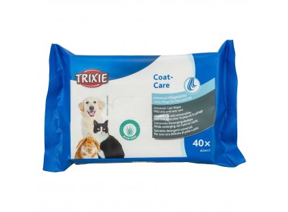 Фото - Trixie Universal Care Wipes серветки очищувальні для шкіри та шерсті котів та собак (29417) повсякденна косметика Trixie Universal Care Wipes серветки очищувальні для шкіри та шерсті котів та собак (29417)