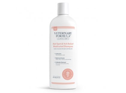 Фото - Veterinary Formula HOT SPOT & ITCH RELIEF - АНТИАЛЕРГЕННИЙ шампунь для собак та котів лікувальна косметика Veterinary Formula HOT SPOT & ITCH RELIEF - АНТИАЛЕРГЕННИЙ шампунь для собак та котів