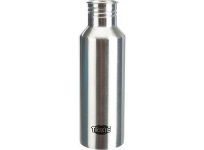 Фото 9 -  миски, поилки, фонтаны Trixie Bottle with Bowl Поилка дорожная для животных